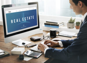 Real Estate software Property Purchase Concept